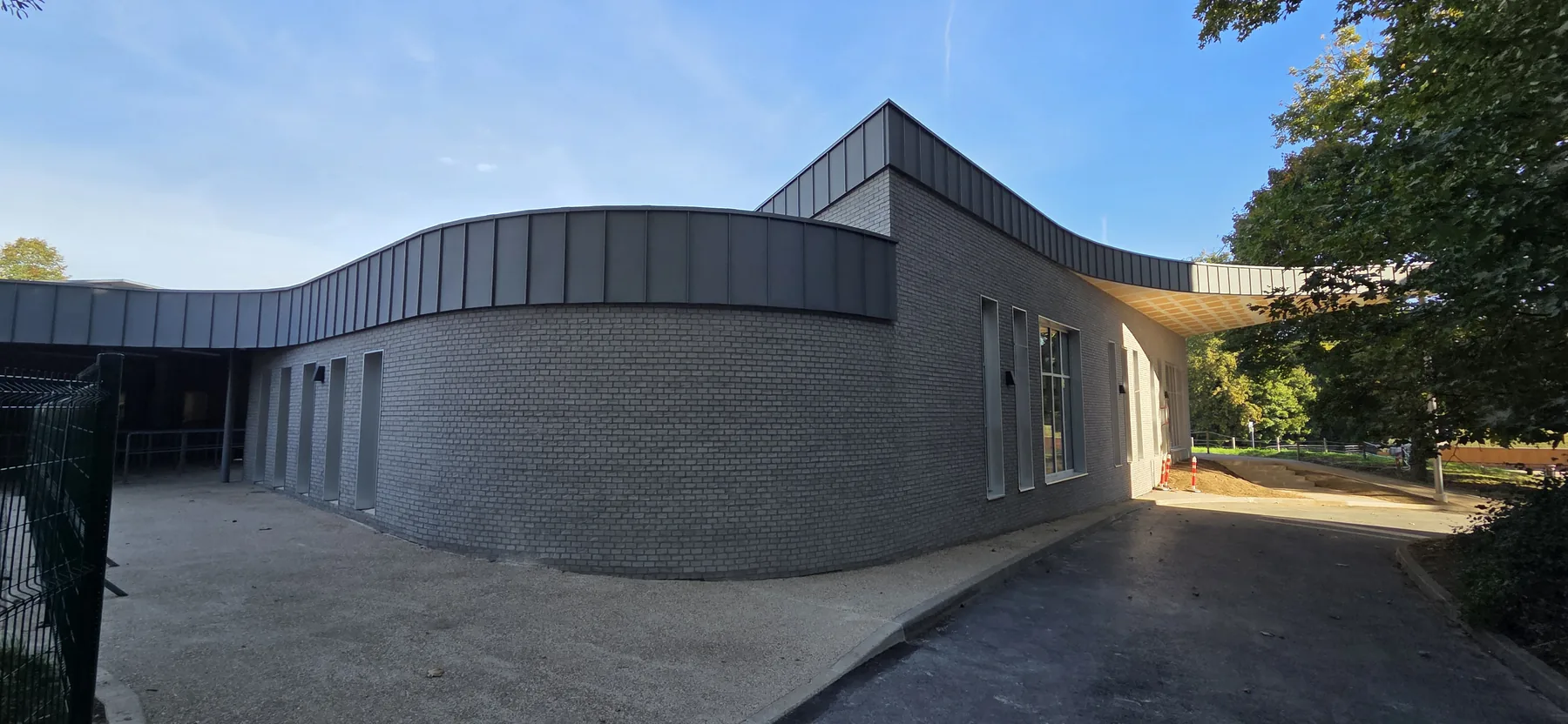 Extension du restaurant scolaire de l’Institut Saint-Pierre après travaux de gros œuvre